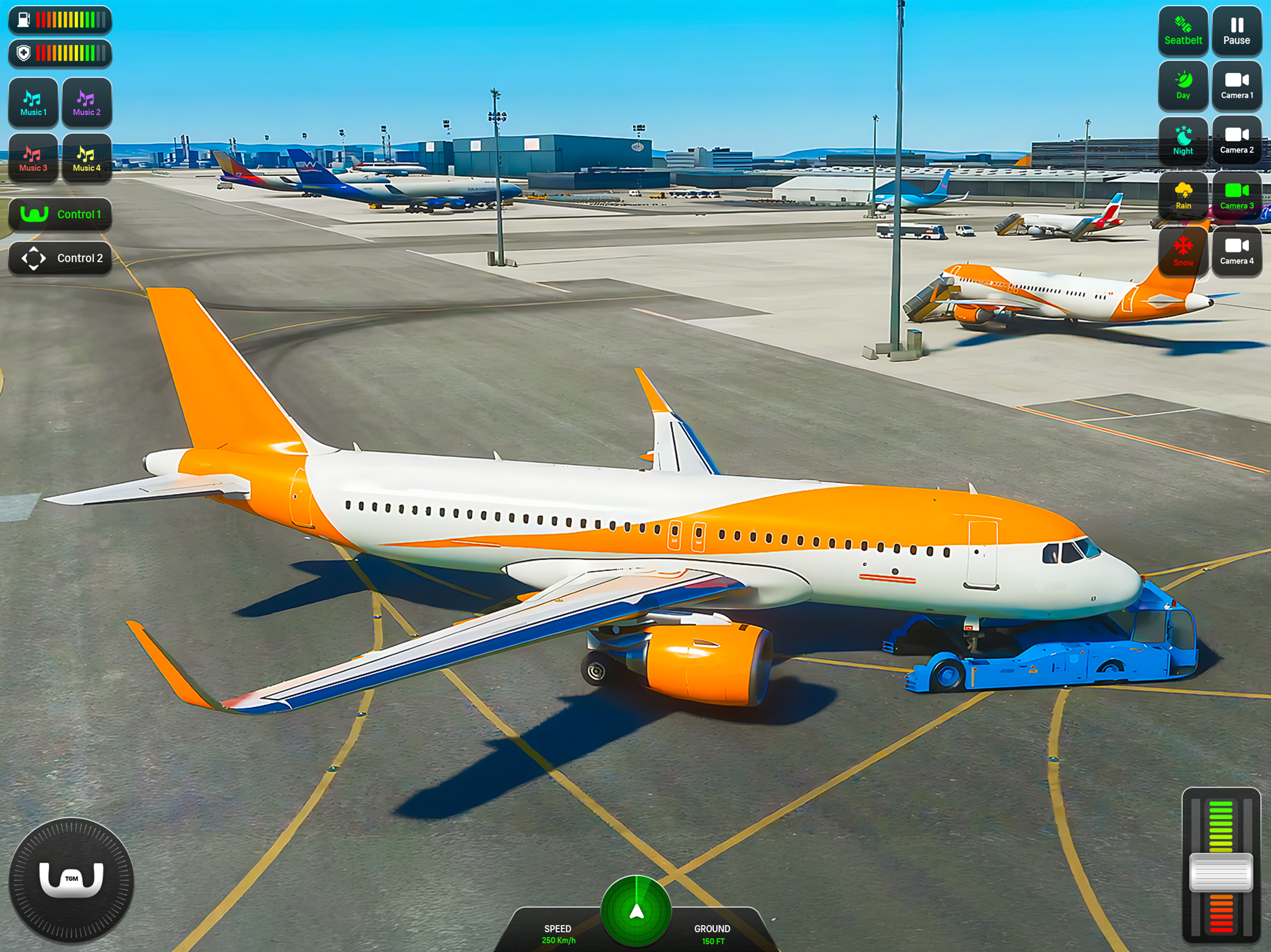 Airplane Fly Simulator Game 3D screenshot 14