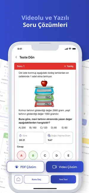 TUDU: YKS, TYT, AYT Soru Çöz iPhone screenshot 4
