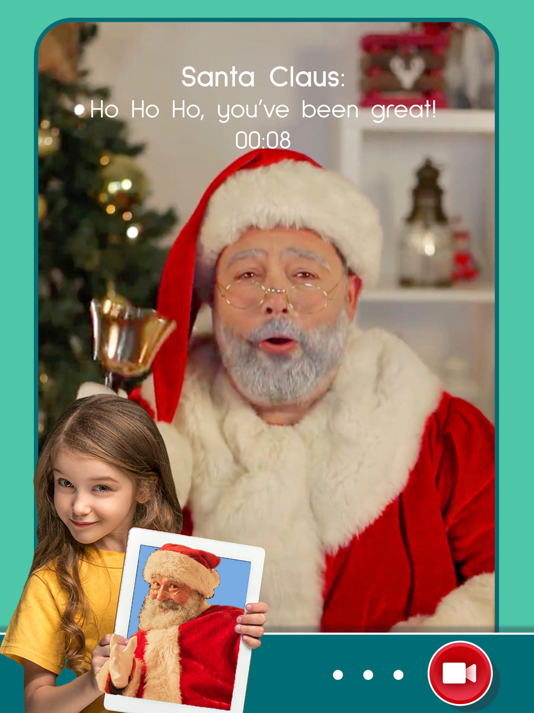 Speak like Santa Claus Message