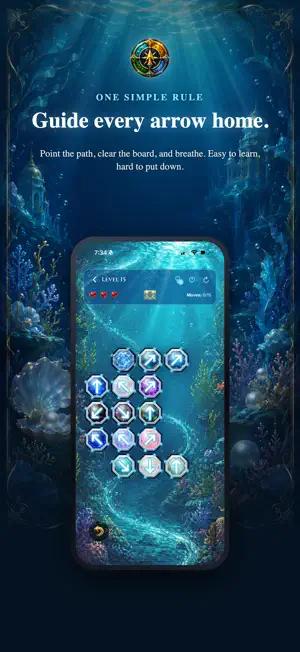 Thought Escape: Arrow Puzzle screenshot 2