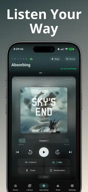 Absorb - for Audiobookshelf screenshot 3