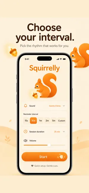 Squirrelly Reminder screenshot 1