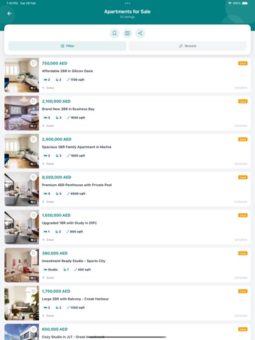 listo. UAE Marketplace iPad screenshot