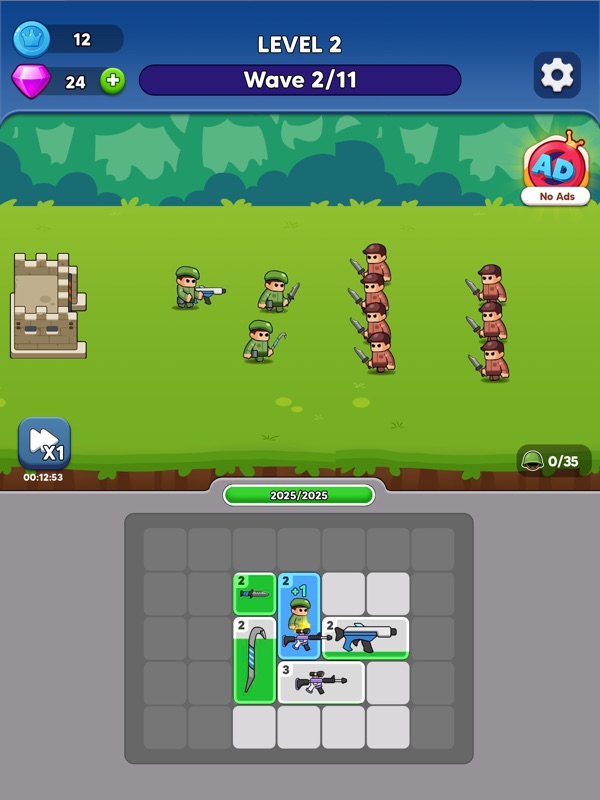 Bag War: Merge Battle screenshot 8