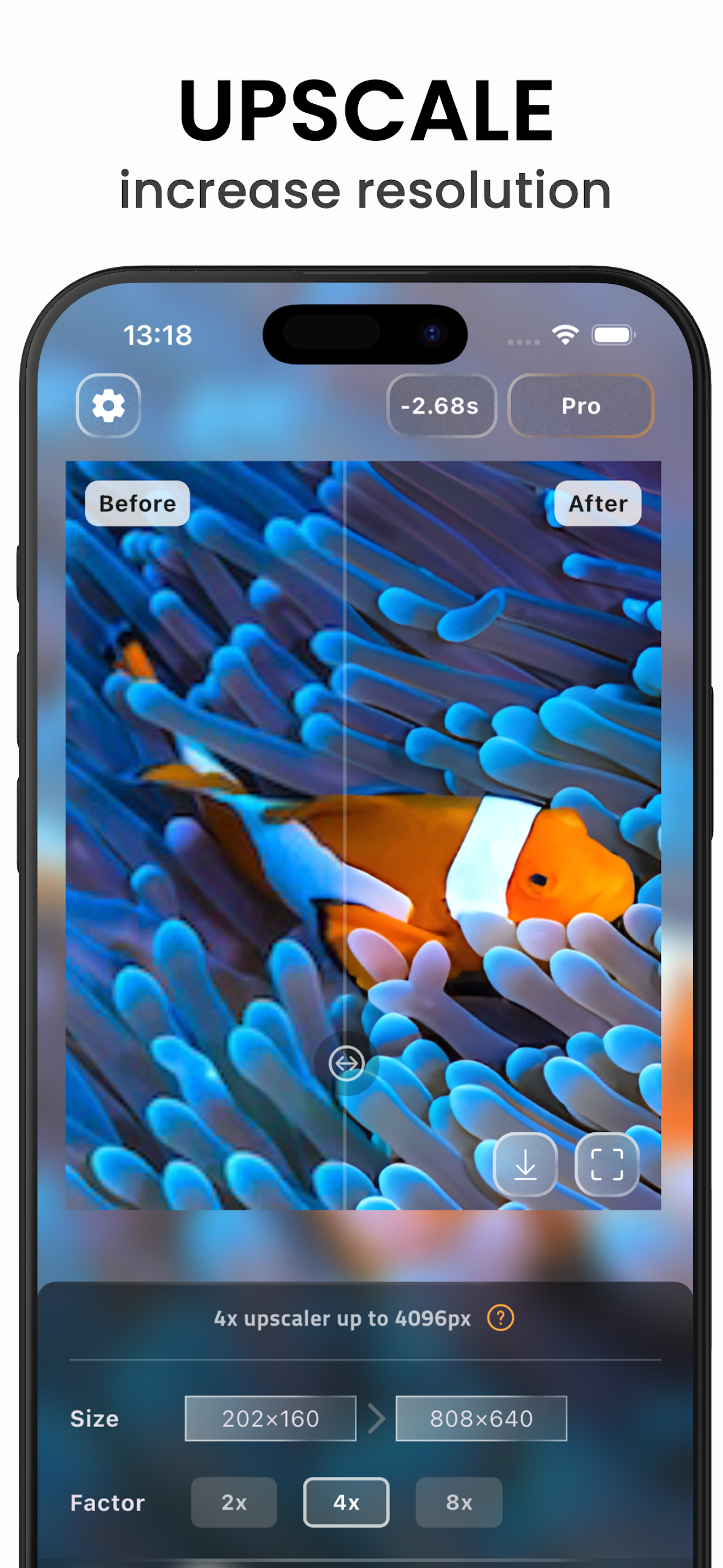 UltraSharp AI Upscaler & Edits
