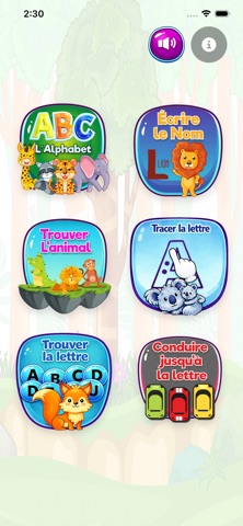 ABC Avec les Animaux Screenshot 1 of 7