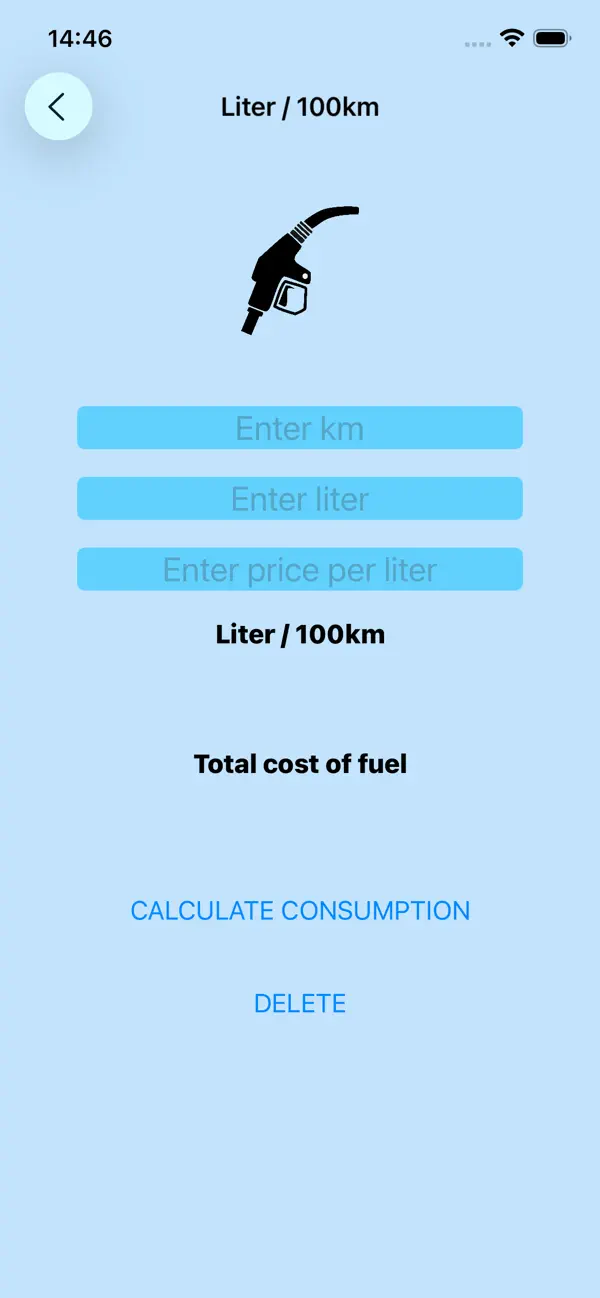 Screenshot #2 pour MyFuelCalc