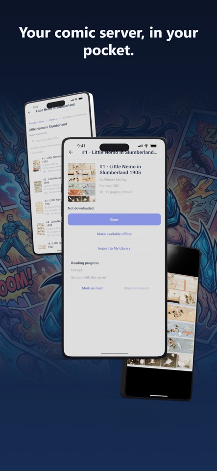 TritonPanels Comic Book Reader screenshot 2