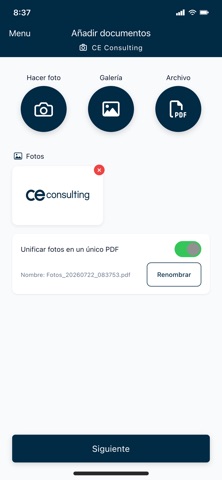CE Consulting screenshot