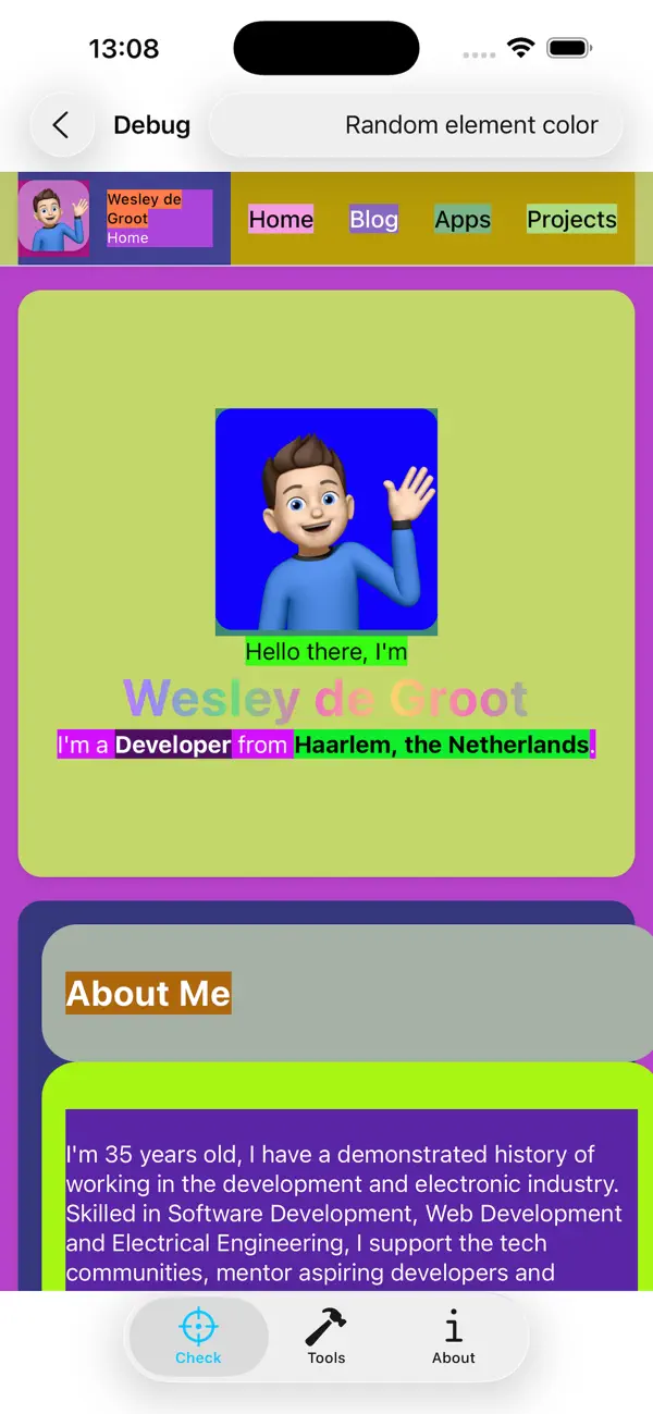 #3. iWebTools 2 (iOS) Oleh: Wesley de Groot
