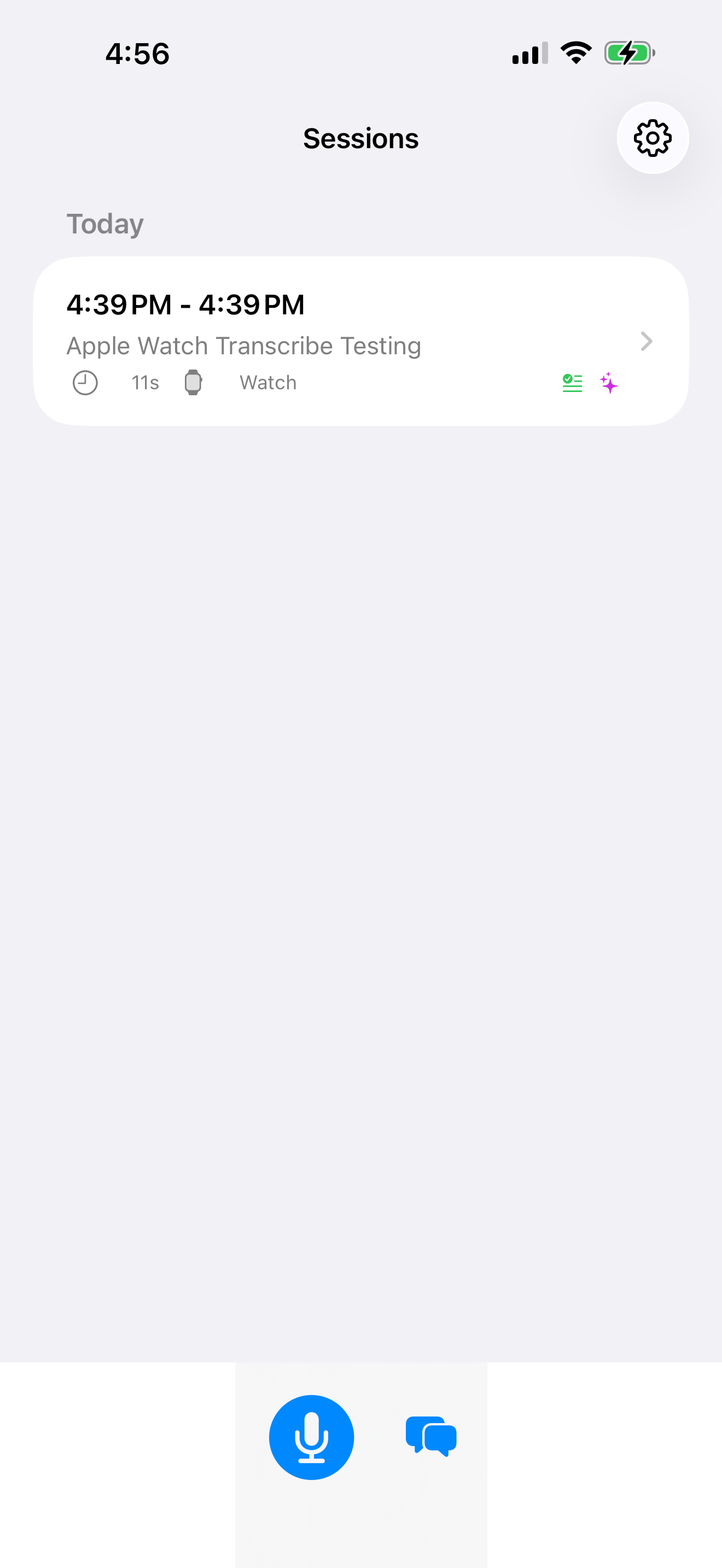 Perspective Transcribe iPhone screenshot 3