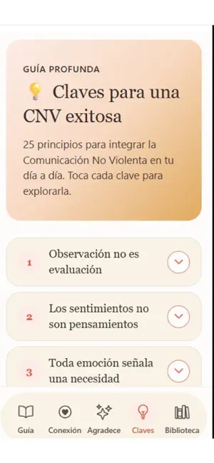Comunicacion no violenta screenshot 1