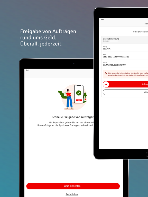 Screenshot #4 pour S-pushTAN für iPhone und iPad