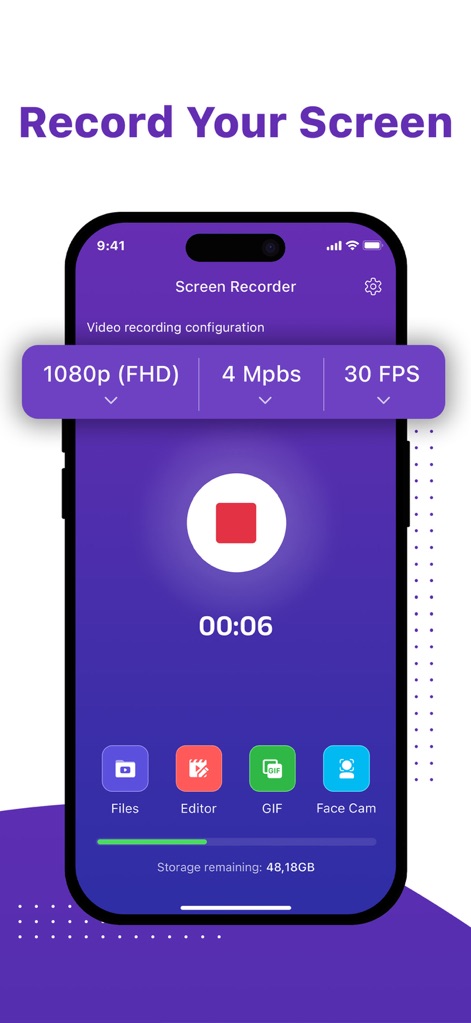 Screen recorder: Record now! - Photo & Video App | MWM