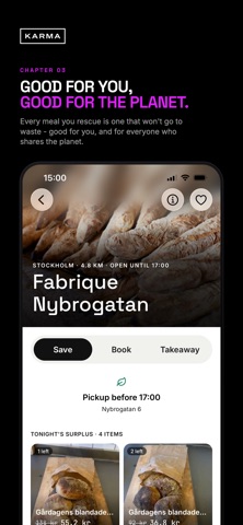 Karma: Save Food with a Tap screenshot