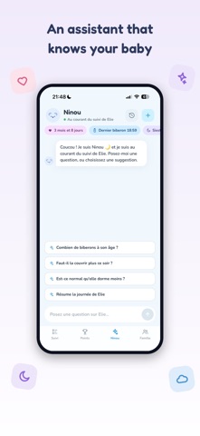 Ninou - baby tracker Screenshot 3 of 7