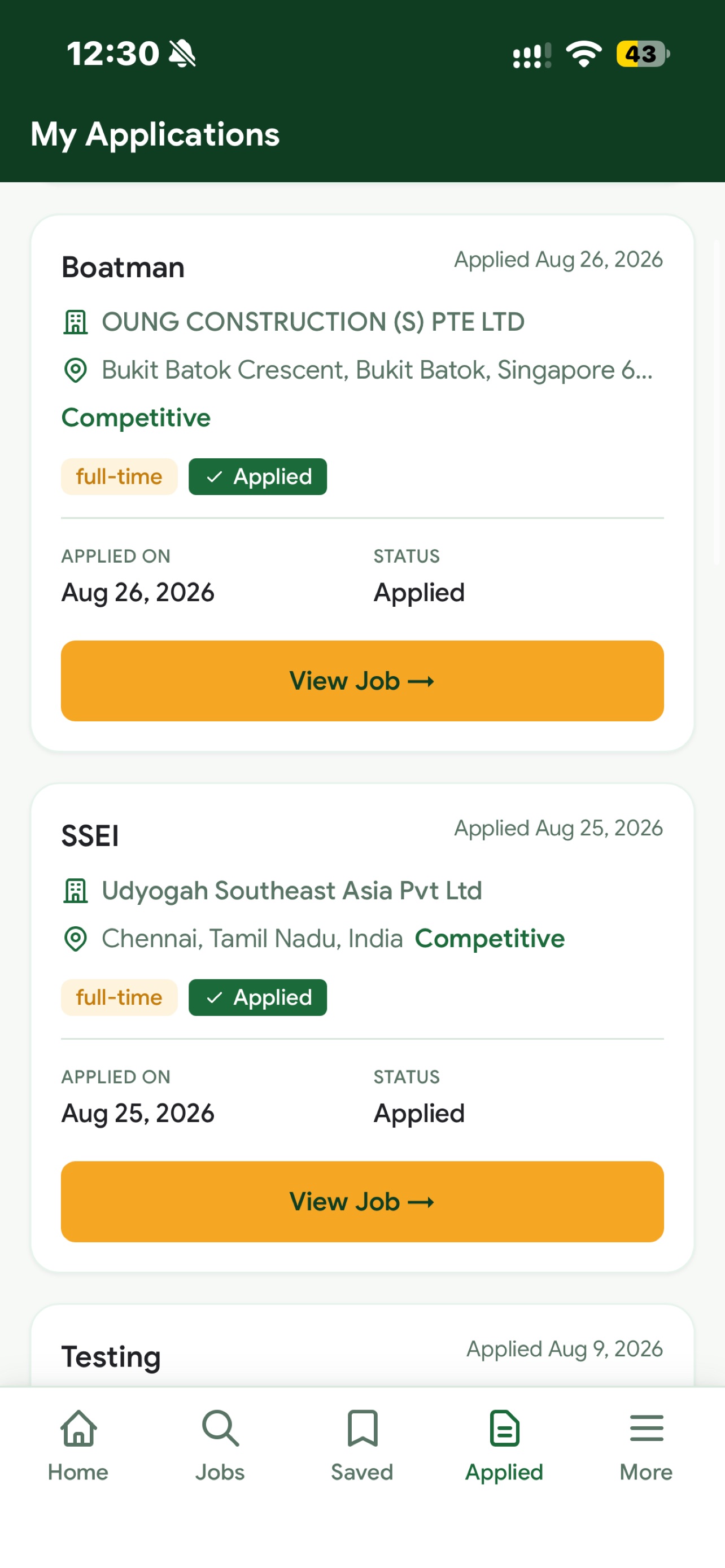 Screenshot 4 of UC Jobseeker