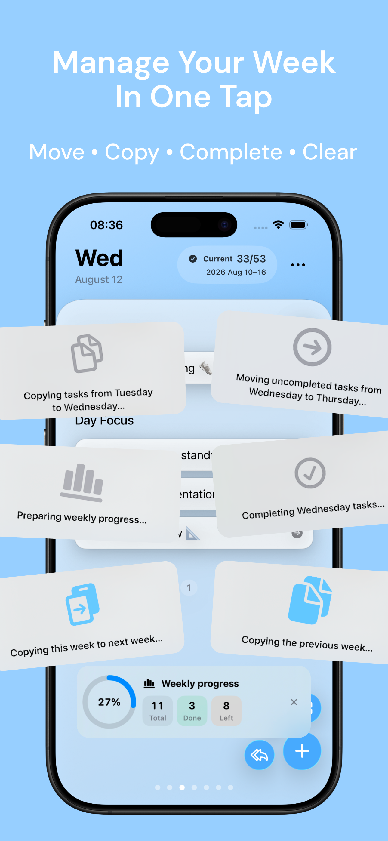 Weektor: Weekly Planner screenshot 3