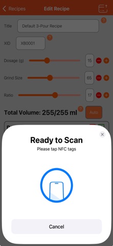 XBRecipeWriter screenshot