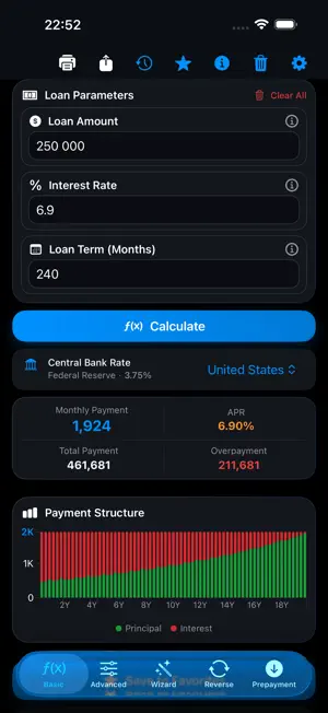 Loan Calculator SmartPro screenshot 2