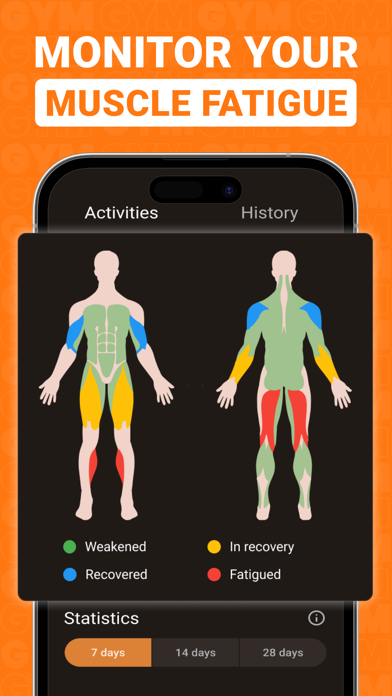 Gym WP - Workout Planner & Log screenshot