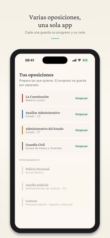 Mérito: Oposiciones y Tests Screenshot 7 of 7