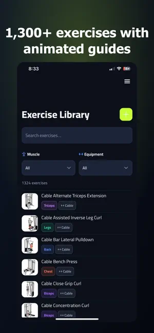 Gym Coach - Workout & Fitness screenshot 2