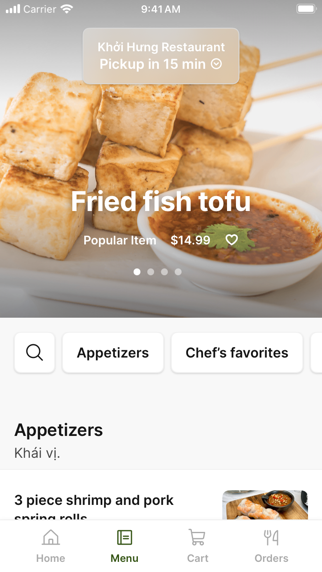 Khởi Hưng Restaurant Screenshot