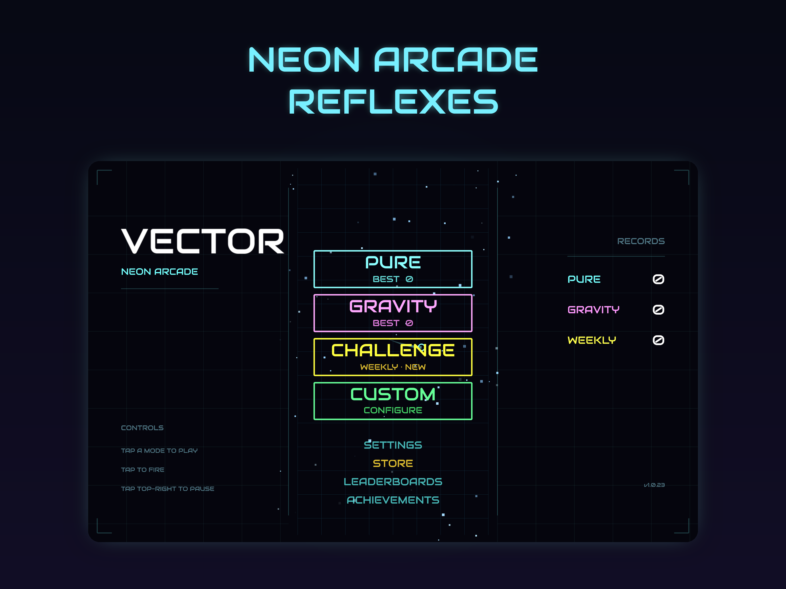 Vector: Neon Arcade