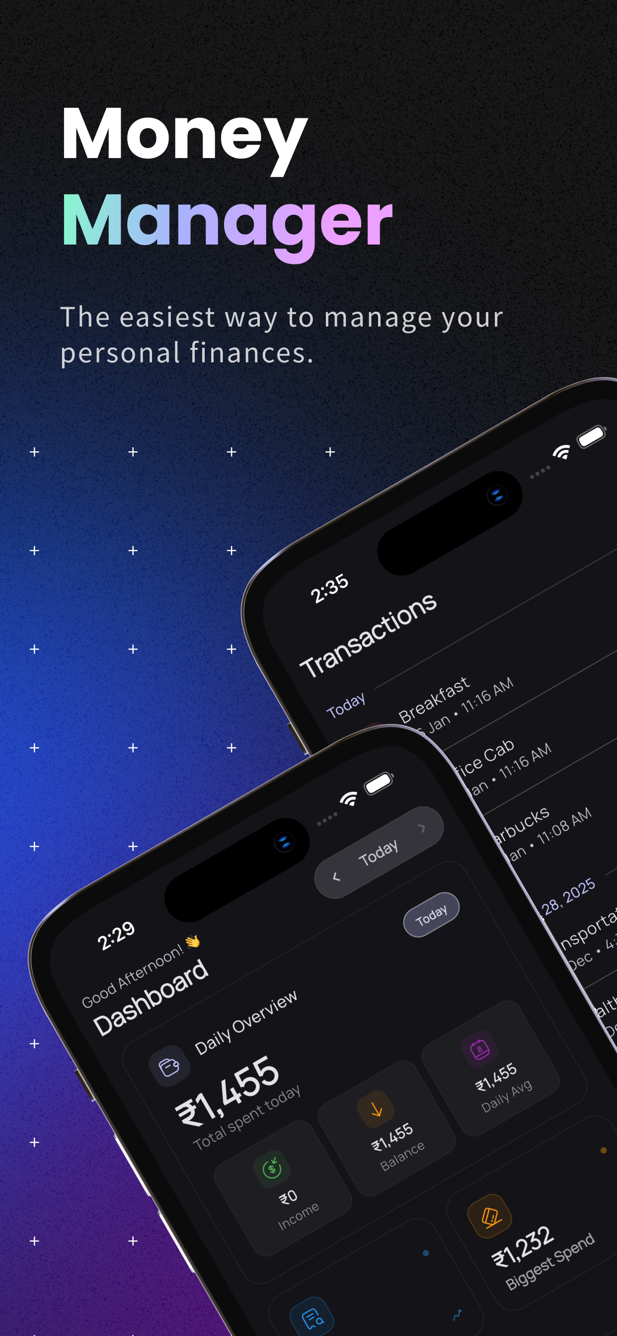 Munshi: Money Manager