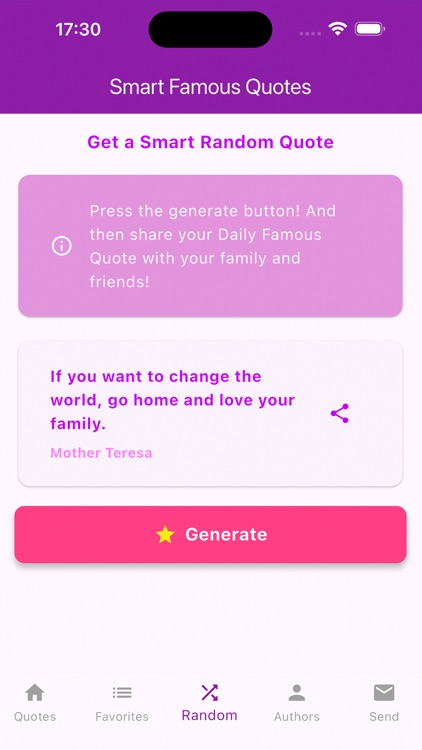 Smart Famous Quotes screenshot-3