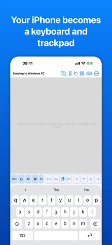 BT Keys: Keyboard & Trackpad Screenshot 1 of 8