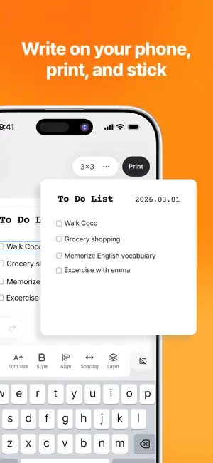Nemonic - Memo, Label, Sticker screenshot 3