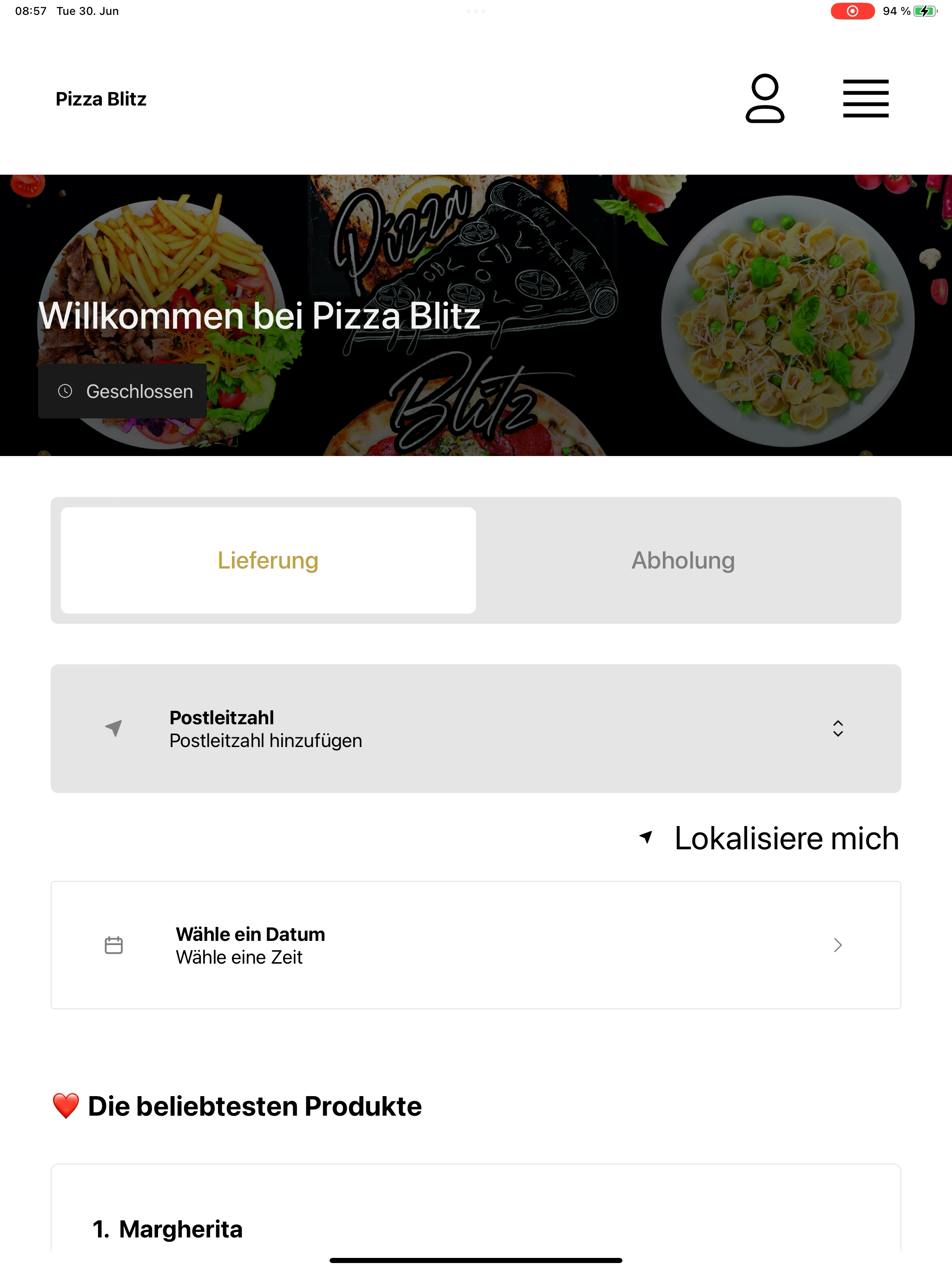 Pizza Blitz DE