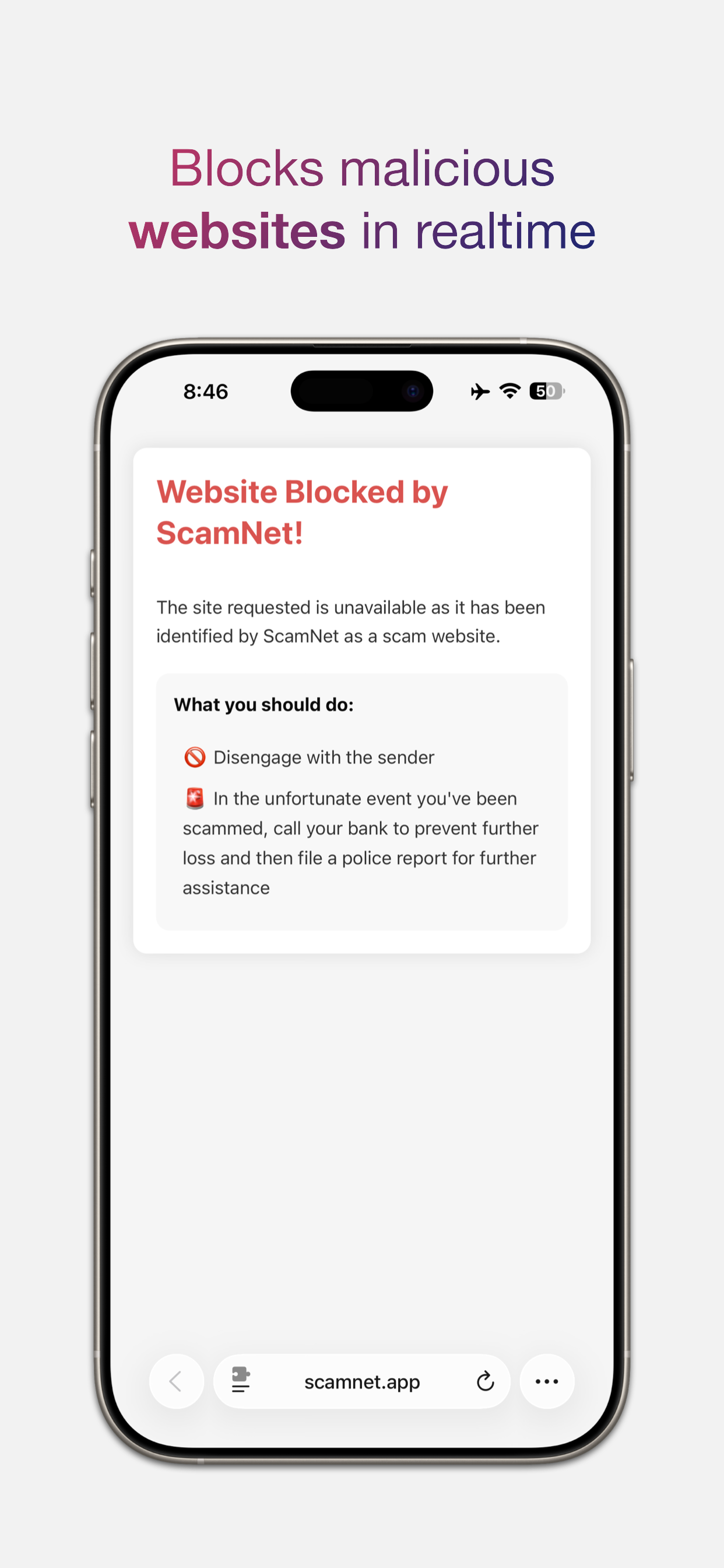 ScamNet Security