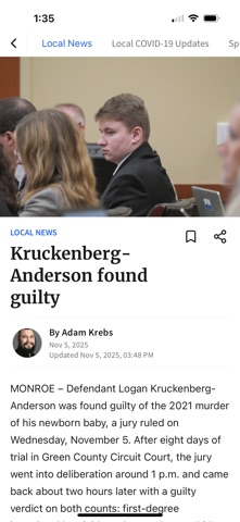 The Monroe Times Screenshot 3 of 4