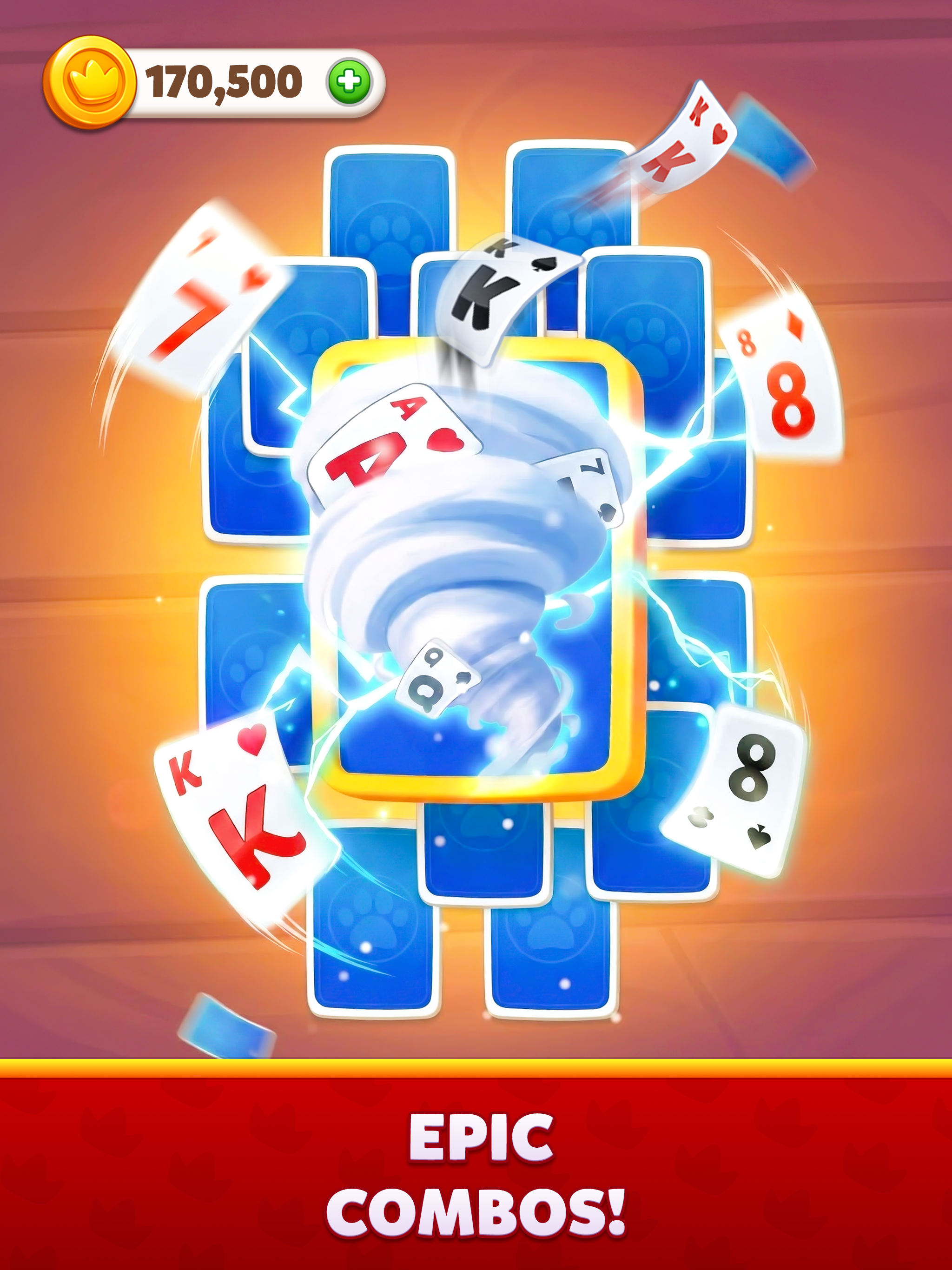 Royal Solitaire: TriPeaks Fun
