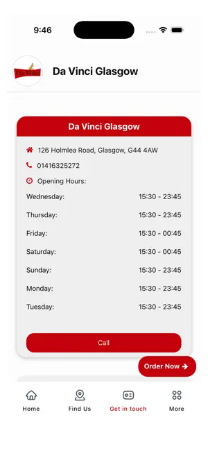 Da Vinci Glasgow screenshot 2