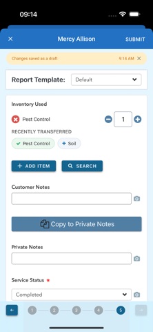 Pool Office Manager app screenshot 3