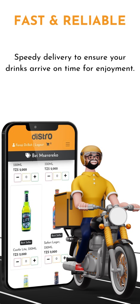 Distro - App de Comida y bebida | MWM