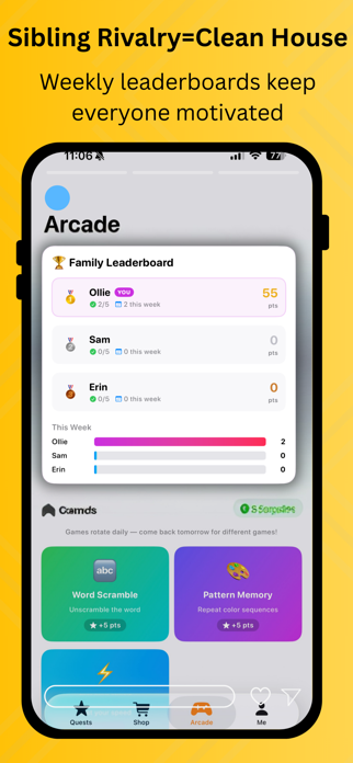 ChoreQuest: Chores & Allowance Screenshot 4 of 6