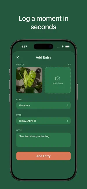 Planted: Journal & Reminders screenshot 4