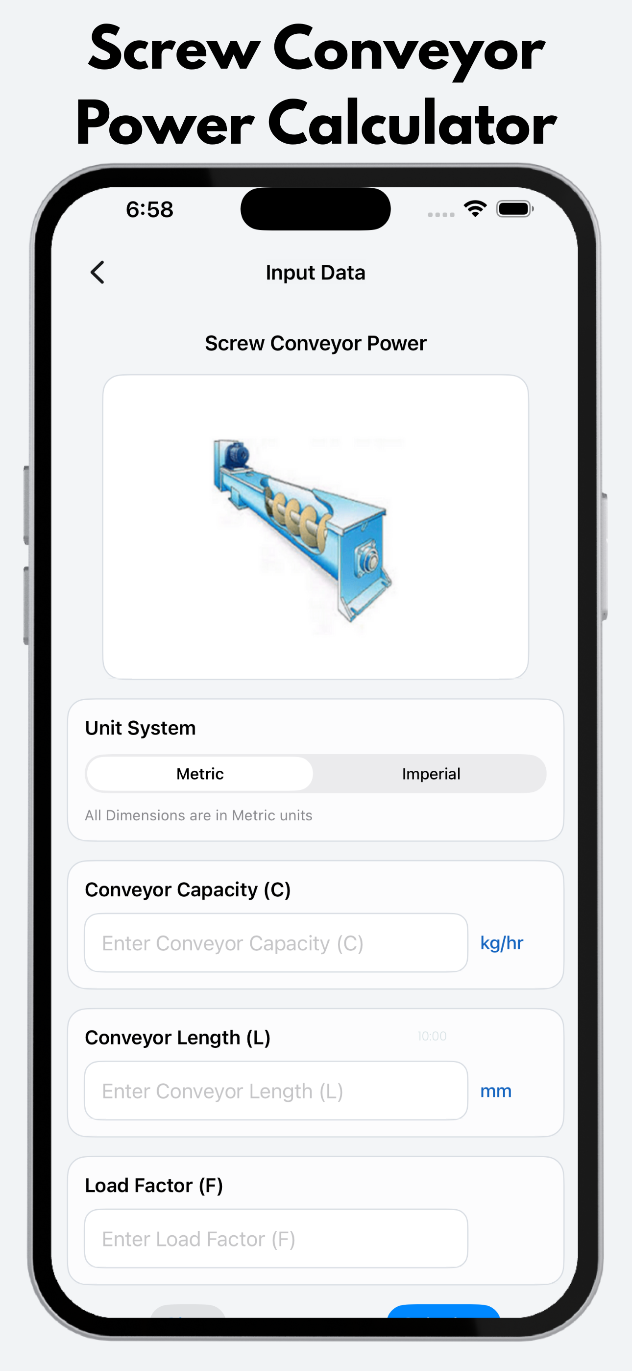 Screw Conveyor Pro screenshot 4