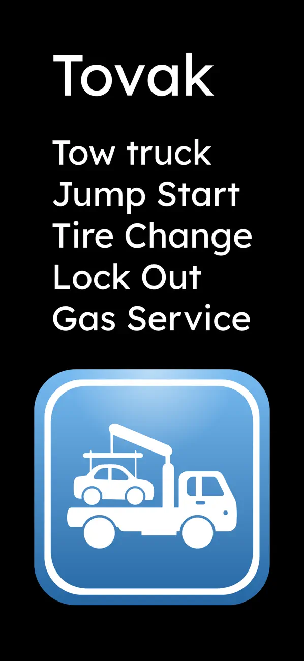 Screenshot #1 pour Tovak: Roadside Assistance 24