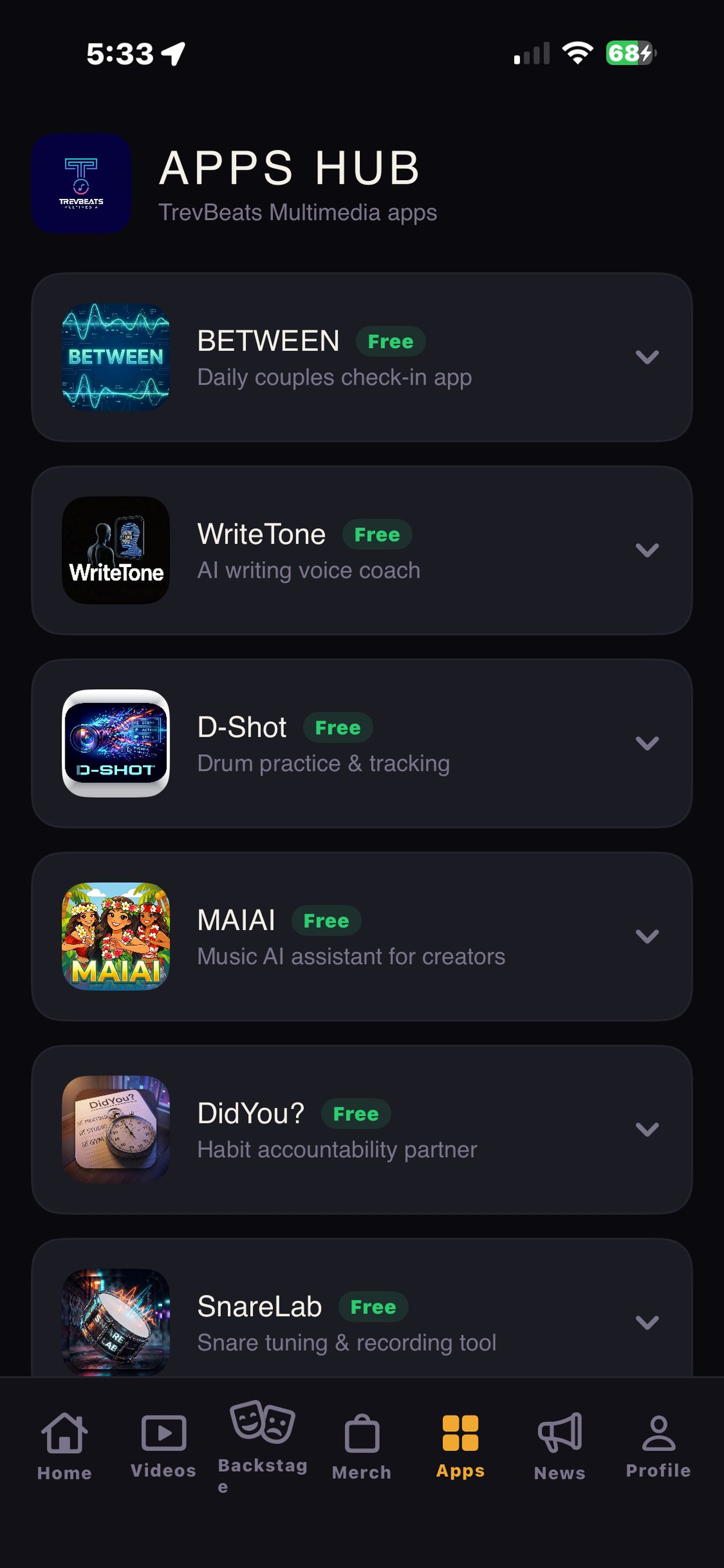 TrevBeatsApp
