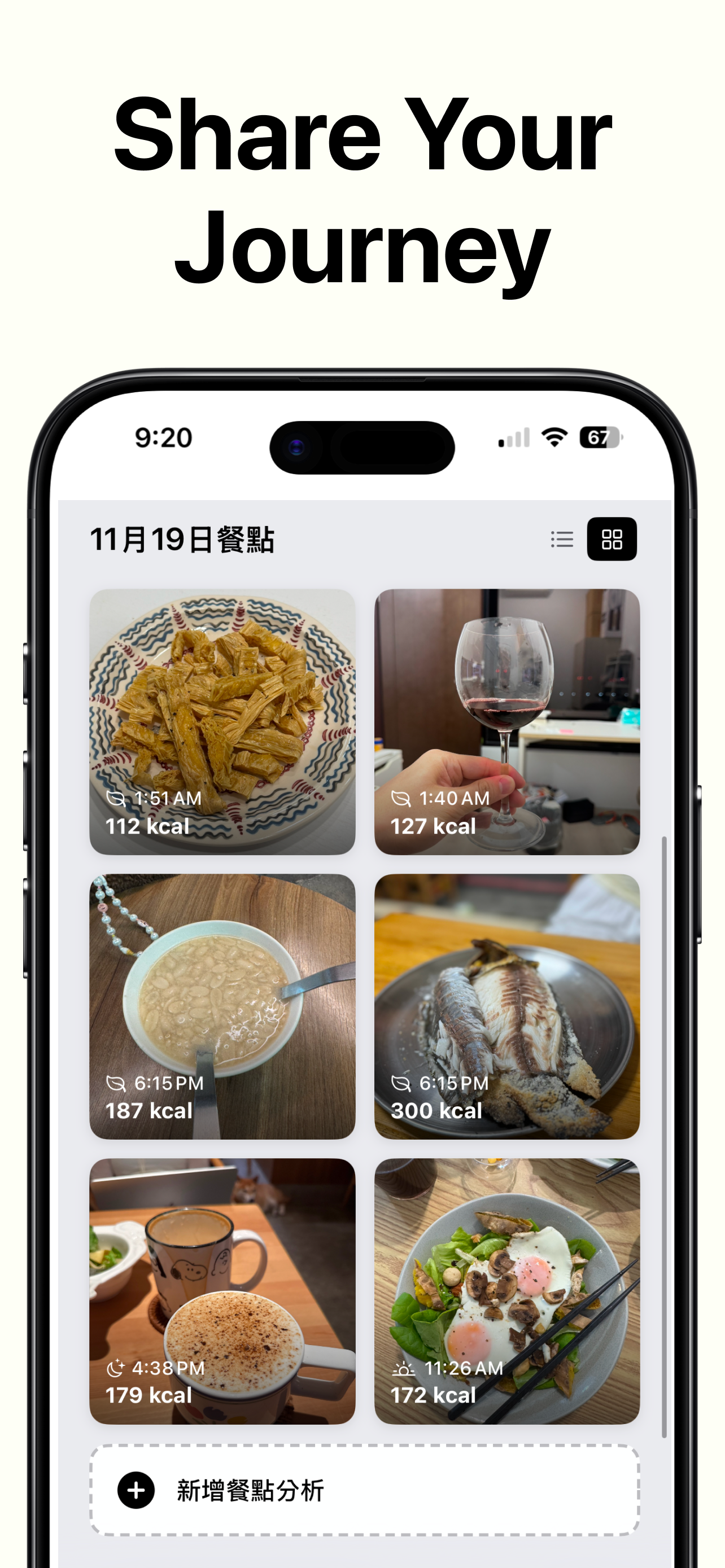 FoodCamAI - Diet Control