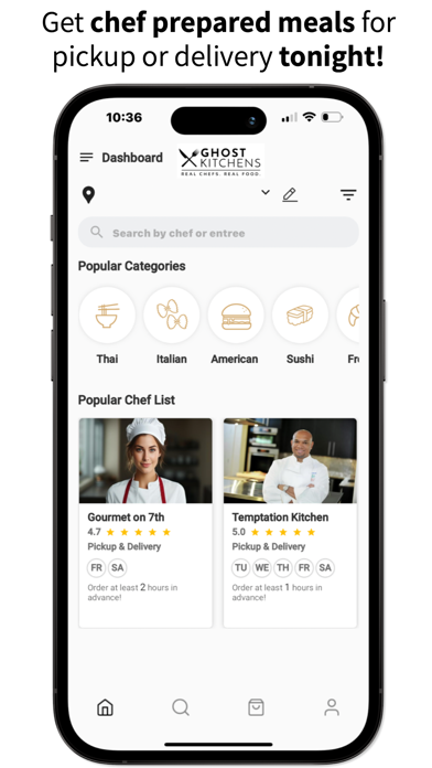Ghost Kitchens iPhone screenshot 3 - Business app