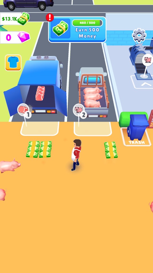#6. Meat Master's: Piggy Paradise (iOS) 由: DLITE GAMES OYUN YAZILIM VE PAZARLAMA LIMITED SIRKETI