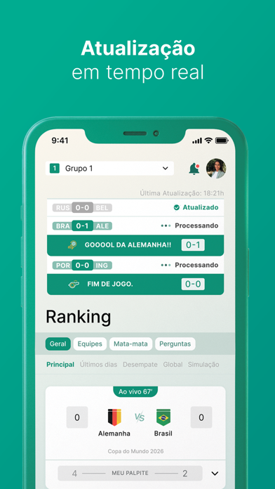 Bolão Mudita Mundial de Clubes Screenshot