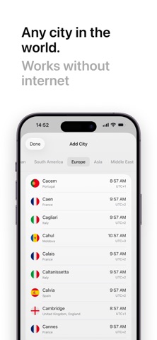 Zones - World Clock Screenshot 5 of 6